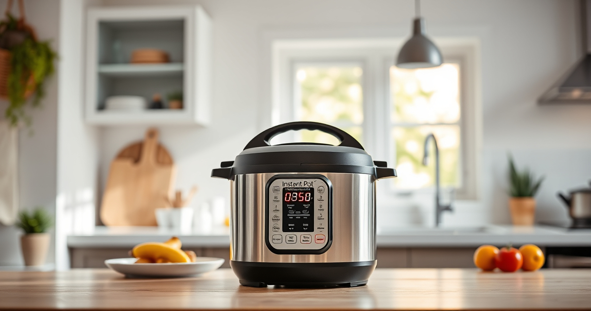 Instant Pot Pressure Cooker Steam Release Stuck: Causes & Fixes