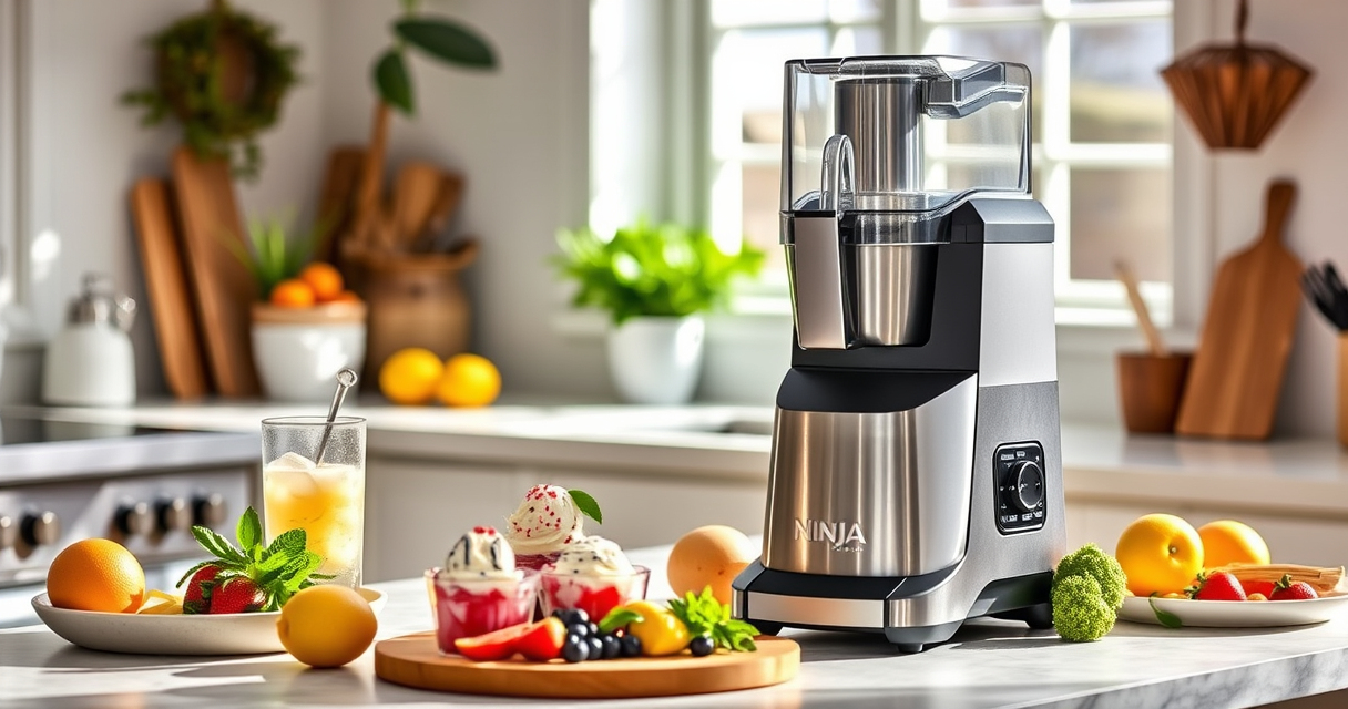 Make Summer Sweetness with the Ninja NC301 CREAMi Ice Cream Maker
