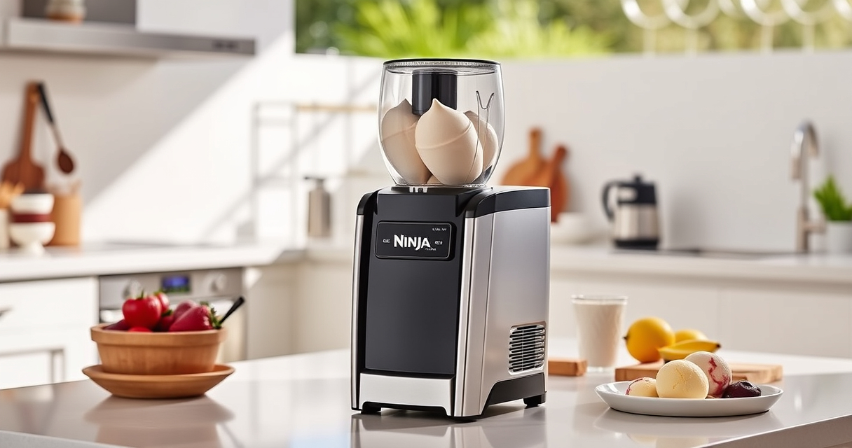 Ninja NC701 CREAMi Swirl Ice Cream Maker for Summer Fun