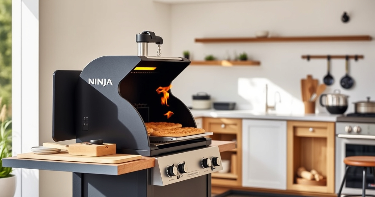 Ninja Outdoor Woodfire Pro XL Grill & Smoker: Summer BBQ Masterpiece