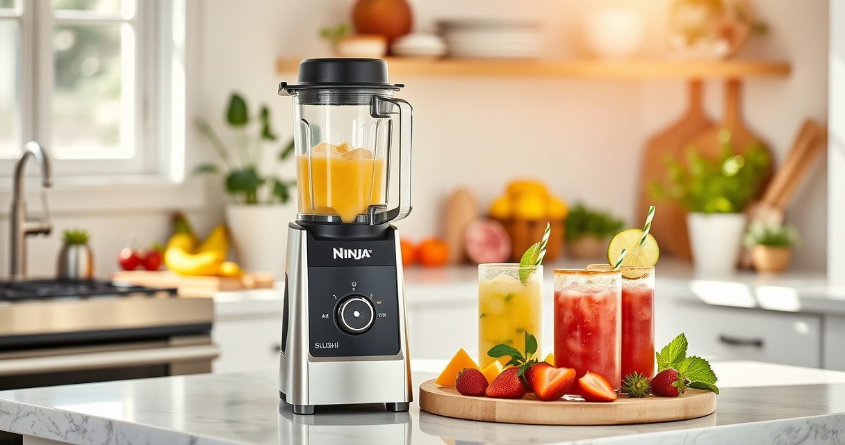 Beat the Summer Heat with the Ninja SLUSHi Drink Maker