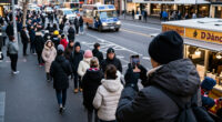 Hundreds Brave Freezing Temperatures In Massive 500M Queue For Viral Sydney Dairy Craze - News.com.au