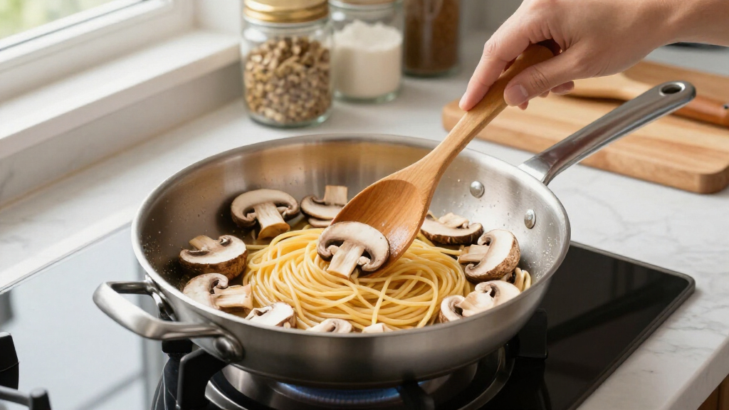 Mushroom Pasta