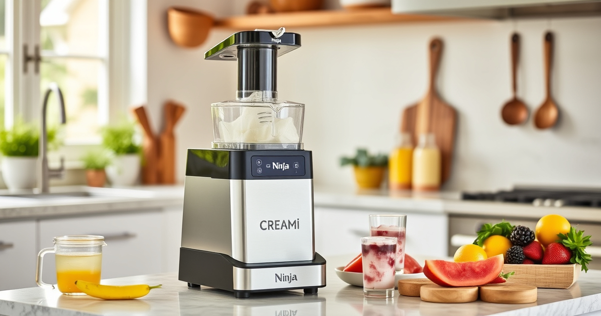 Ninja CREAMi 7-in-1 Ice Cream Maker: Summer’s Coolest Dessert Solution