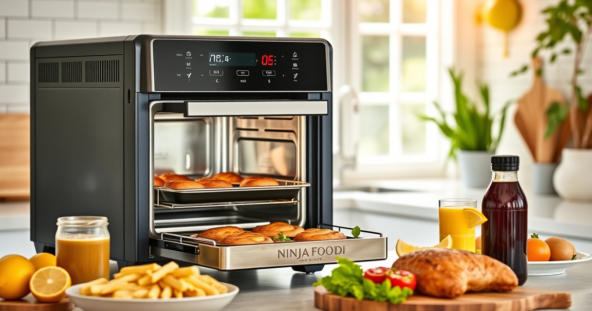 Ninja Foodi XL Pro Air Oven: The Ultimate Summer Countertop Companion