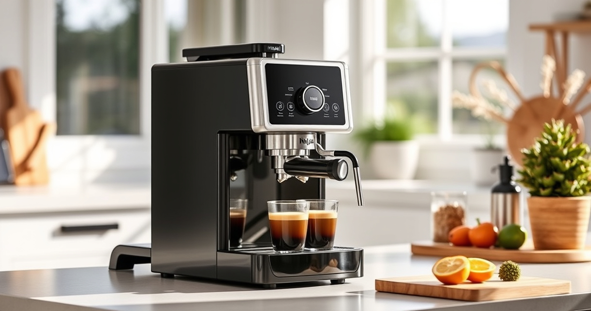 Ninja Luxe Café Pro Series Espresso Machine: Summer Coffee Paradise