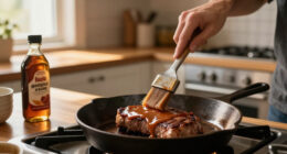 The Cheap 1-Ingredient Glaze That Completely Transforms Steak