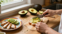 Tortino Di Pollo E Maionese Con Avocado