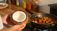 Why Coconut Is Essential To Beef Rendang