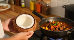Why Coconut Is Essential To Beef Rendang