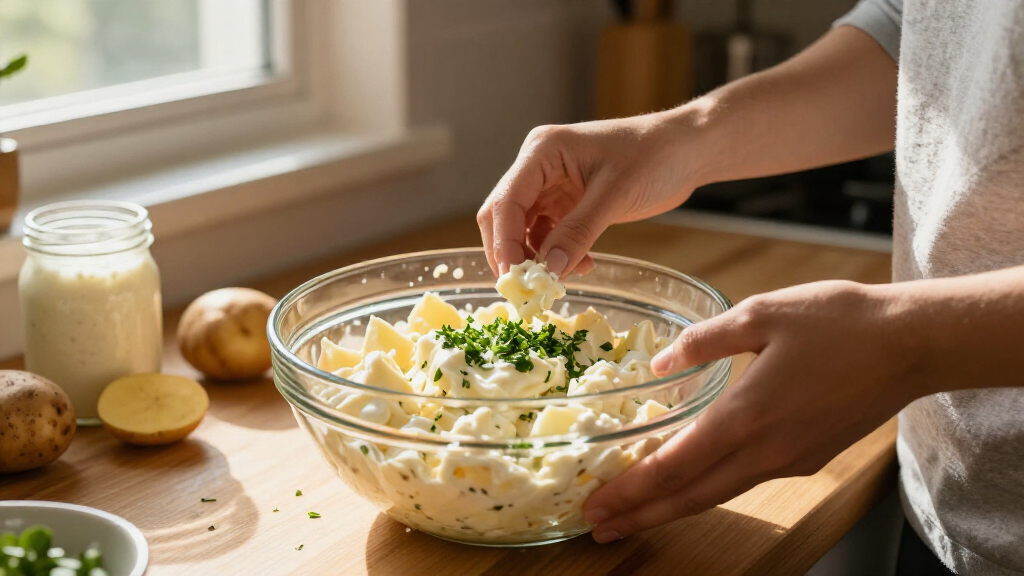 Why I Swap Mexican Crema For Mayo In My Potato Salad