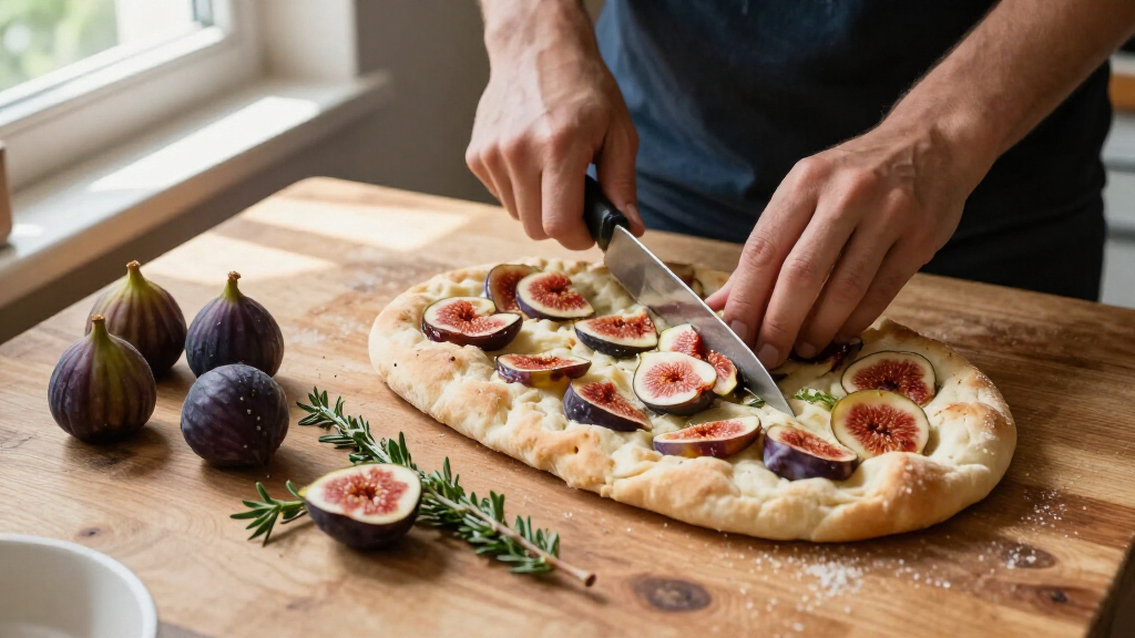 Focaccia Salata Ai Fichi