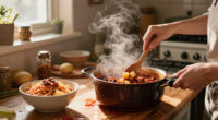 For The Best Pasta With Meat Sauce, Add A Potato