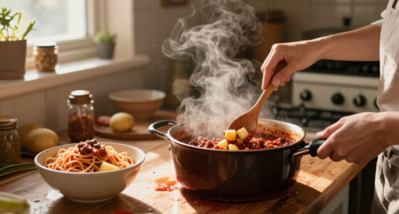 For The Best Pasta With Meat Sauce, Add A Potato