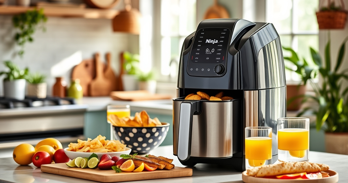 Host Effortlessly with the Ninja DoubleStack XL Smart Air Fryer for Summer Cookouts