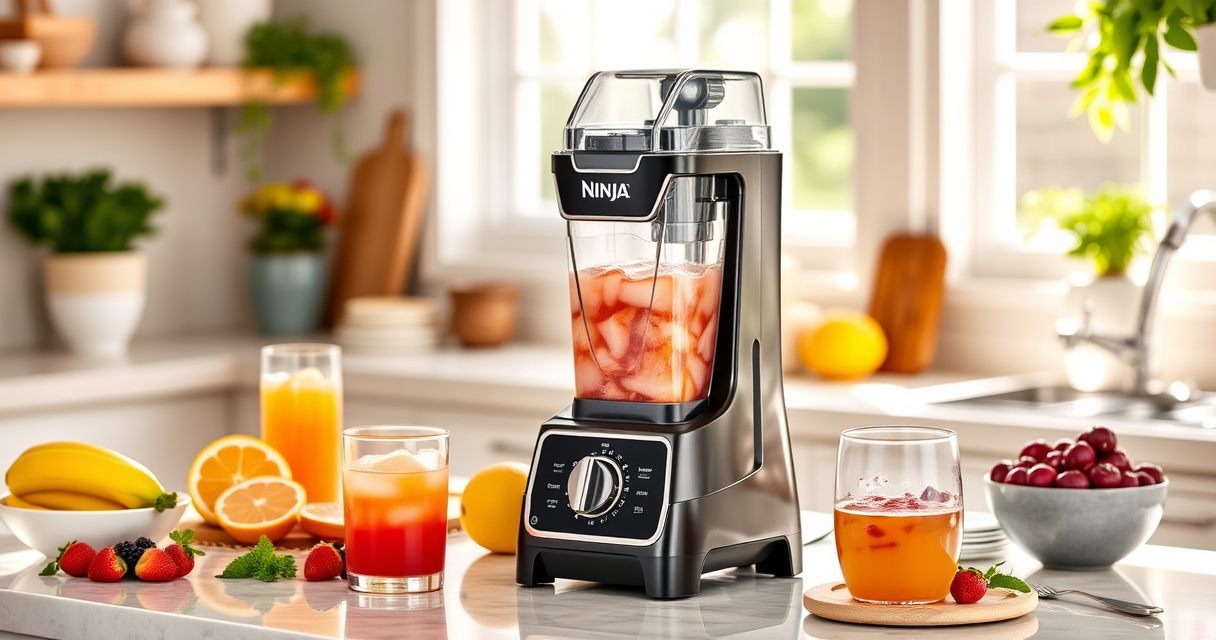 Host Effortlessly with the Ninja SLUSHi Frozen Drink Maker for Summer Parties