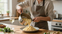 I Cook This 15-Minute Creamy Orzo For Dinner At Least Once A Week