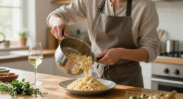 I Cook This 15-Minute Creamy Orzo For Dinner At Least Once A Week