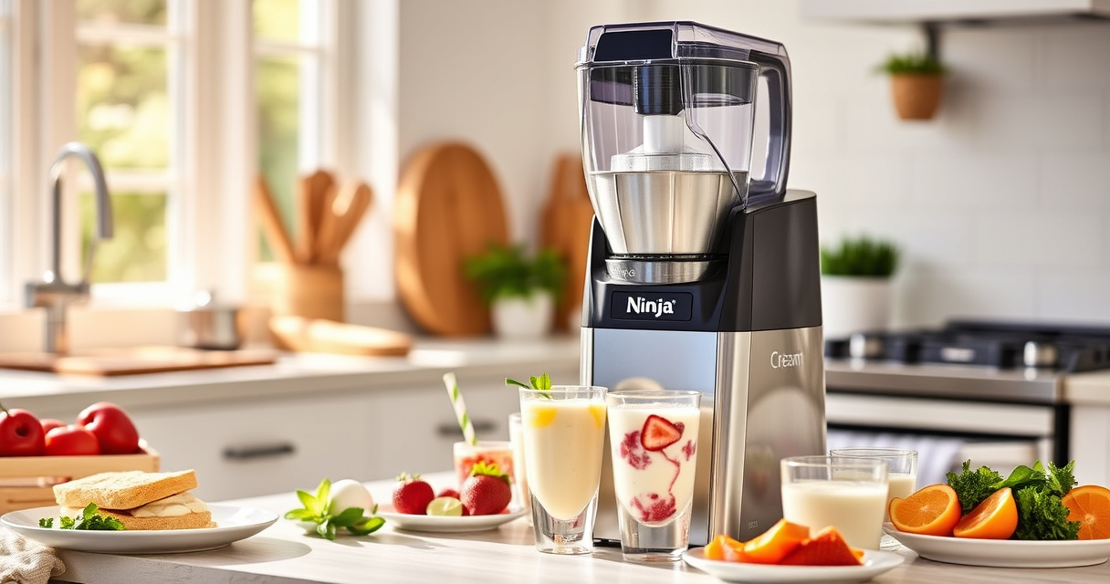 Make Summer Pool Parties Effortless with the Ninja CREAMi Deluxe Ice Cream Maker
