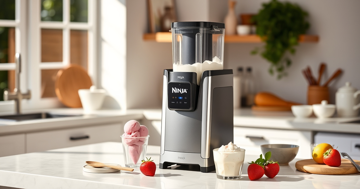 Ninja CREAMi 7-in-1 Ice Cream Maker: Summer’s Coolest Kitchen Companion