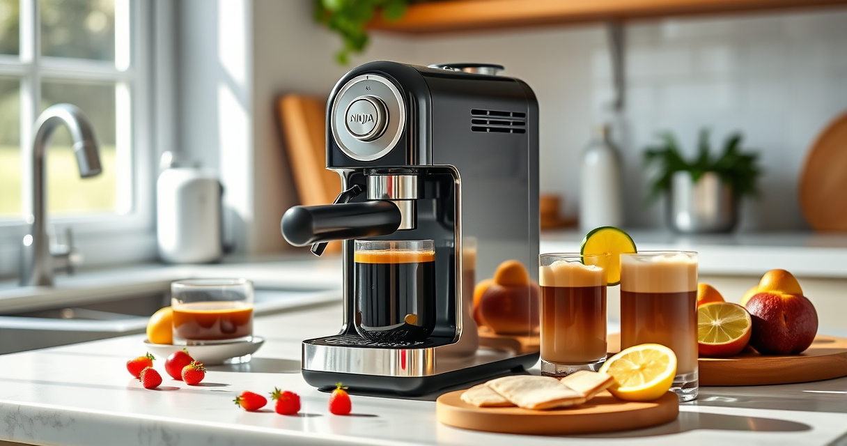 Ninja Luxe Café Mini Espresso Machine: Perfect for Summer Gatherings