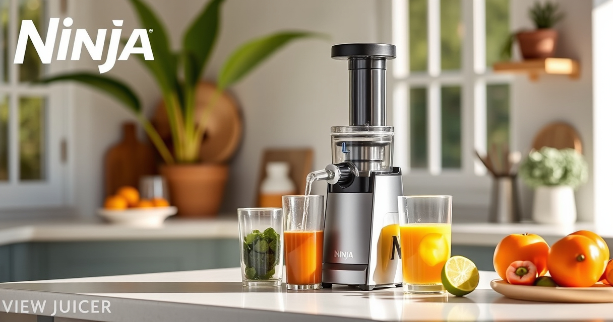 Ninja NeverClog Cold Press Juicer: Summer Juice Made Easy