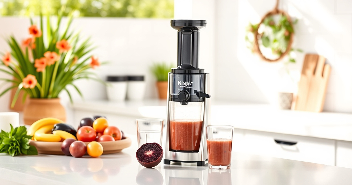 Ninja NeverClog Cold Press Juicer: The Summer Juicing Companion