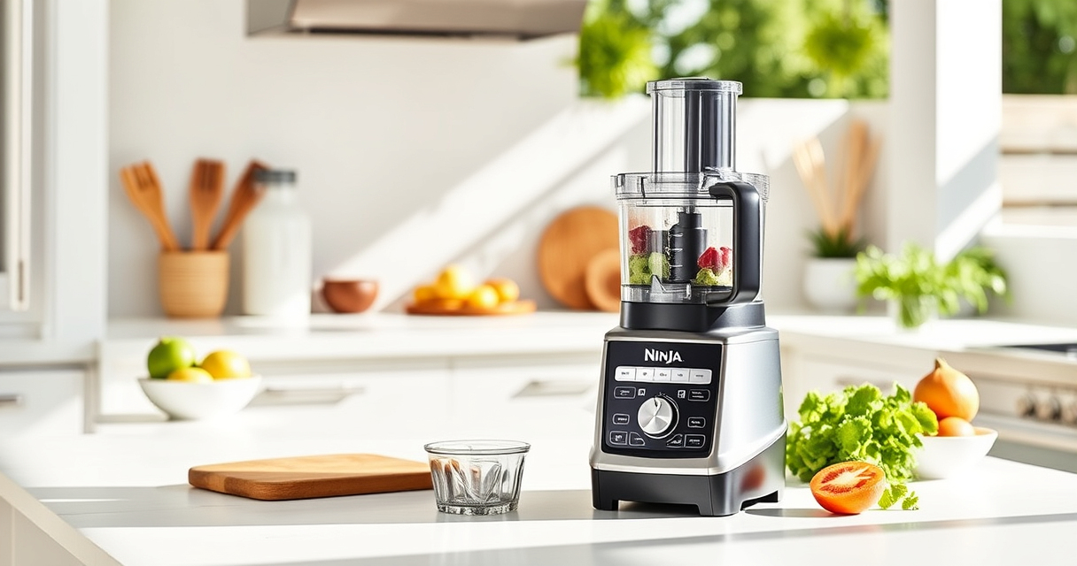 Ninja Professional Plus Food Processor: Perfect for Summer Meal Prep