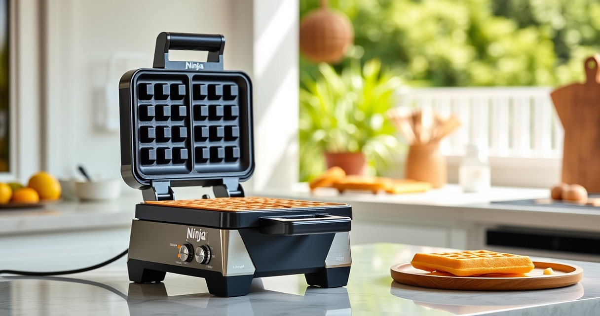 Savor Summer Mornings with the Ninja Belgian Waffle Maker Pro