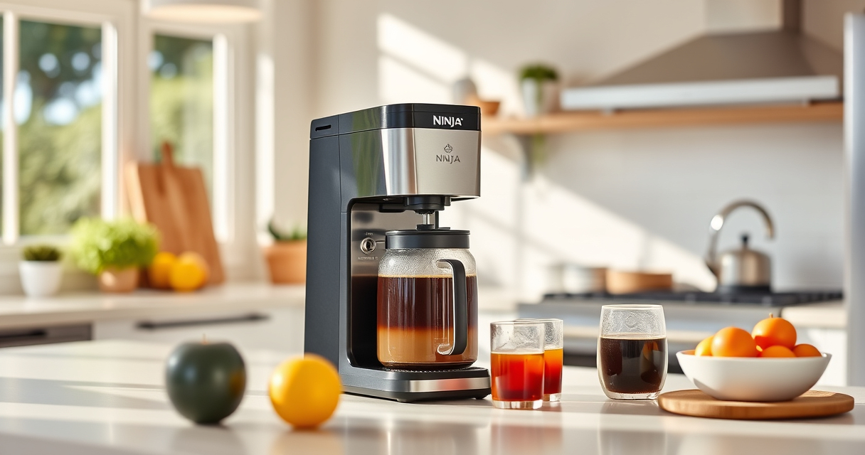 Summer Sips Made Easy: Ninja Hot & Iced XL Coffee Maker Review