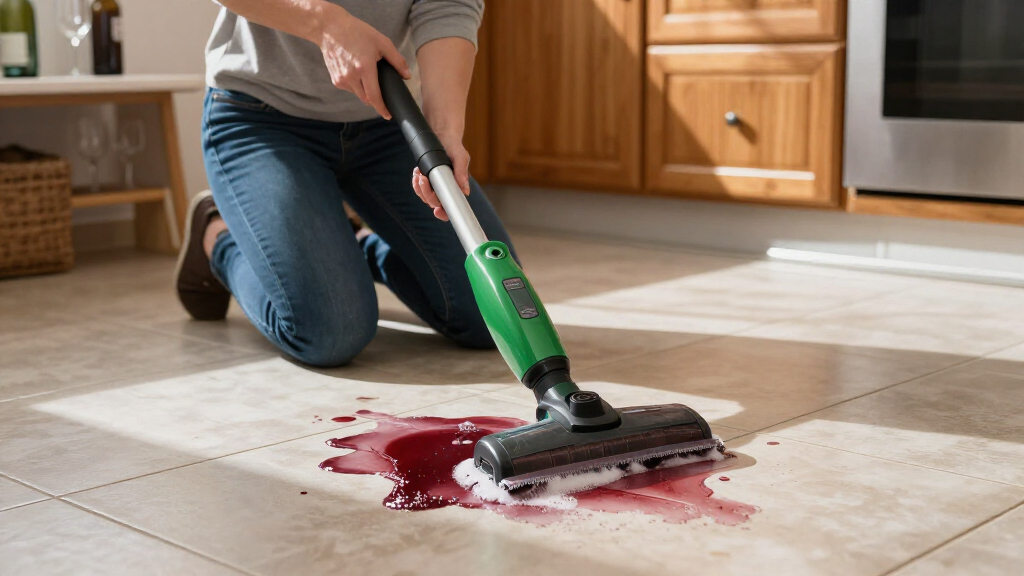 This Viral Bissell Little Green Lifted A Red Wine Stain In Seconds—and It's Discounted Right Now