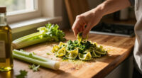 Trofie Al Pesto Di Sedano
