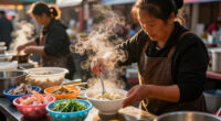 香港“性感女神”靠卖馄饨为生。 - Vietnam.vn