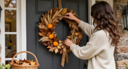 20 Beautiful Thanksgiving Wreaths That'll Make Your Home Feel Extra Inviting