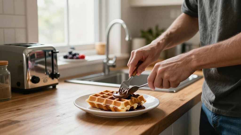 Ferrero Launches Nutella-filled Frozen Waffles