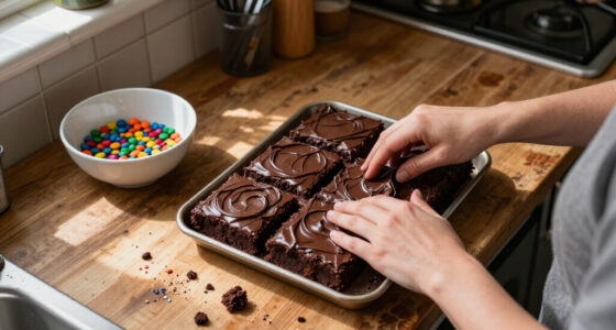 Homemade Cosmic Brownies