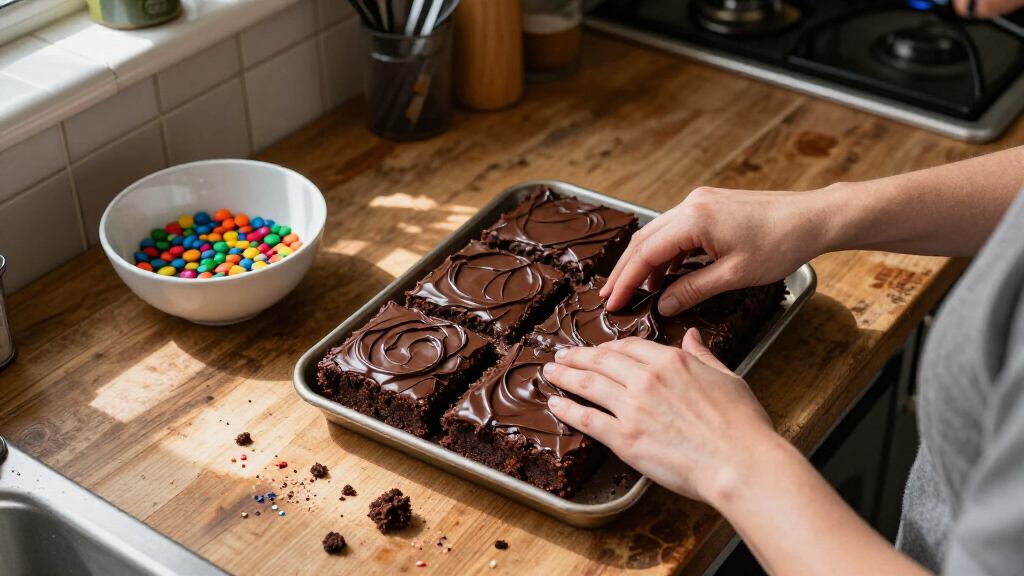 Homemade Cosmic Brownies