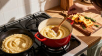 Sunday Polenta: Creamy First, Grilled Later — One Pot, Two Meals