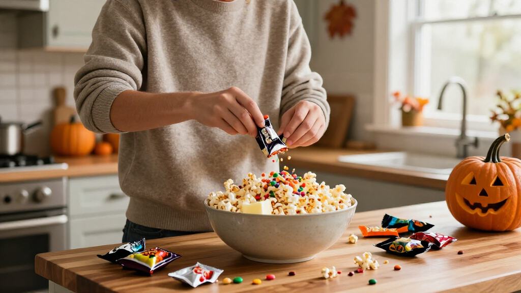 This Sweet And Savory Snack Is The Best Way To Use Extra Halloween Candy